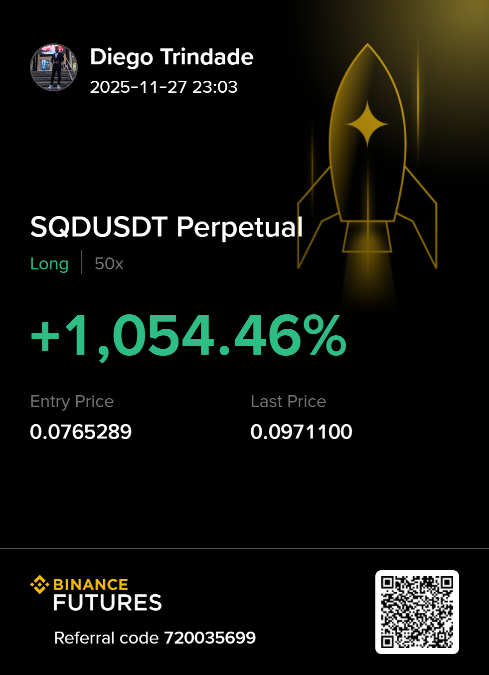 Resultado Binance